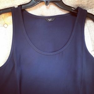 Brass Tops - Brass clothing All-Day tank, navy, sz M Brass Tops - Brass clothing All-Day tank, navy, sz M